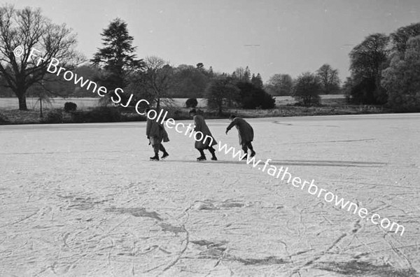 FR.P.J.MORRIS S.J. MCDONALD & NEARY ON ICE SKATING